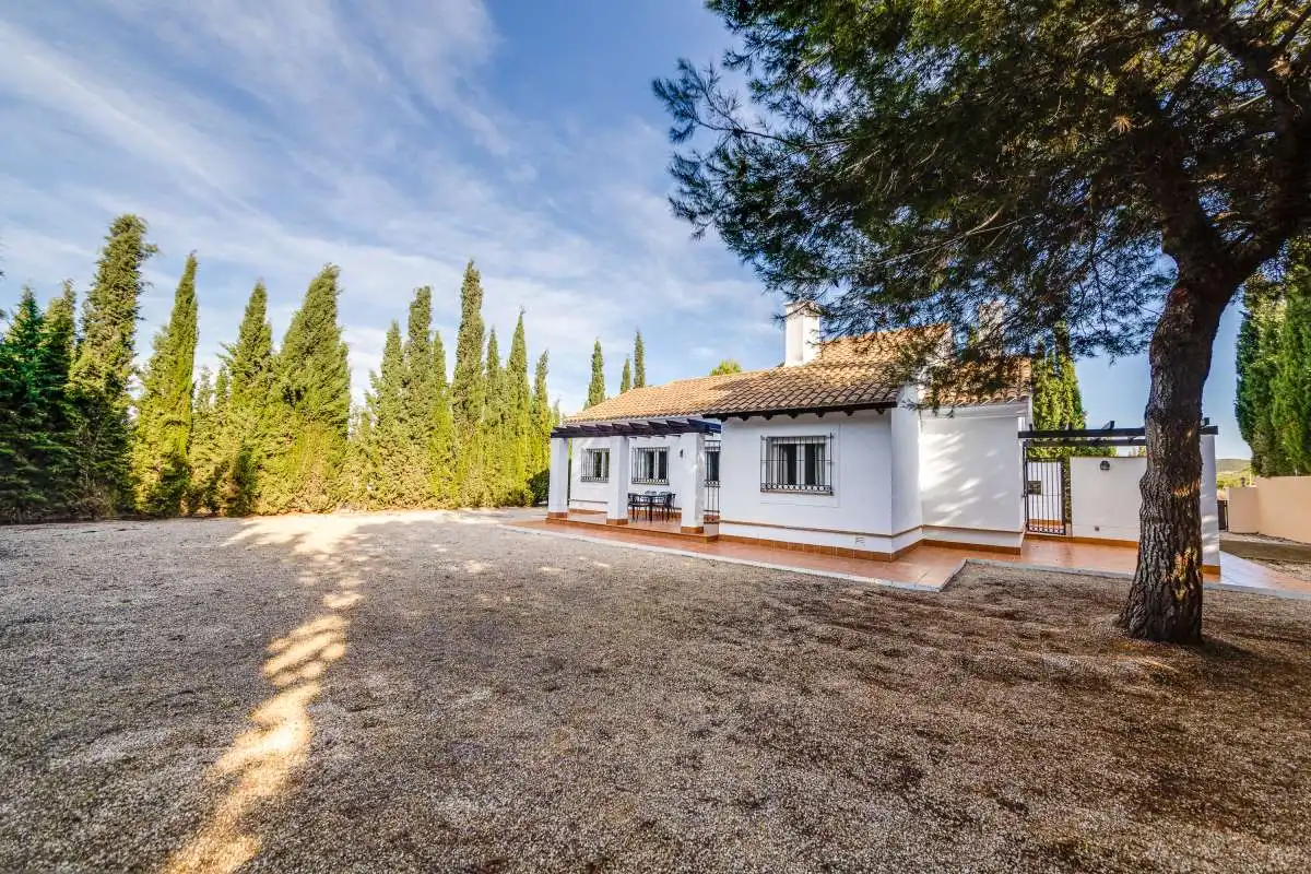Vista exterior de Casa adosada en venta en Fuente Álamo de Murcia con Amueblado