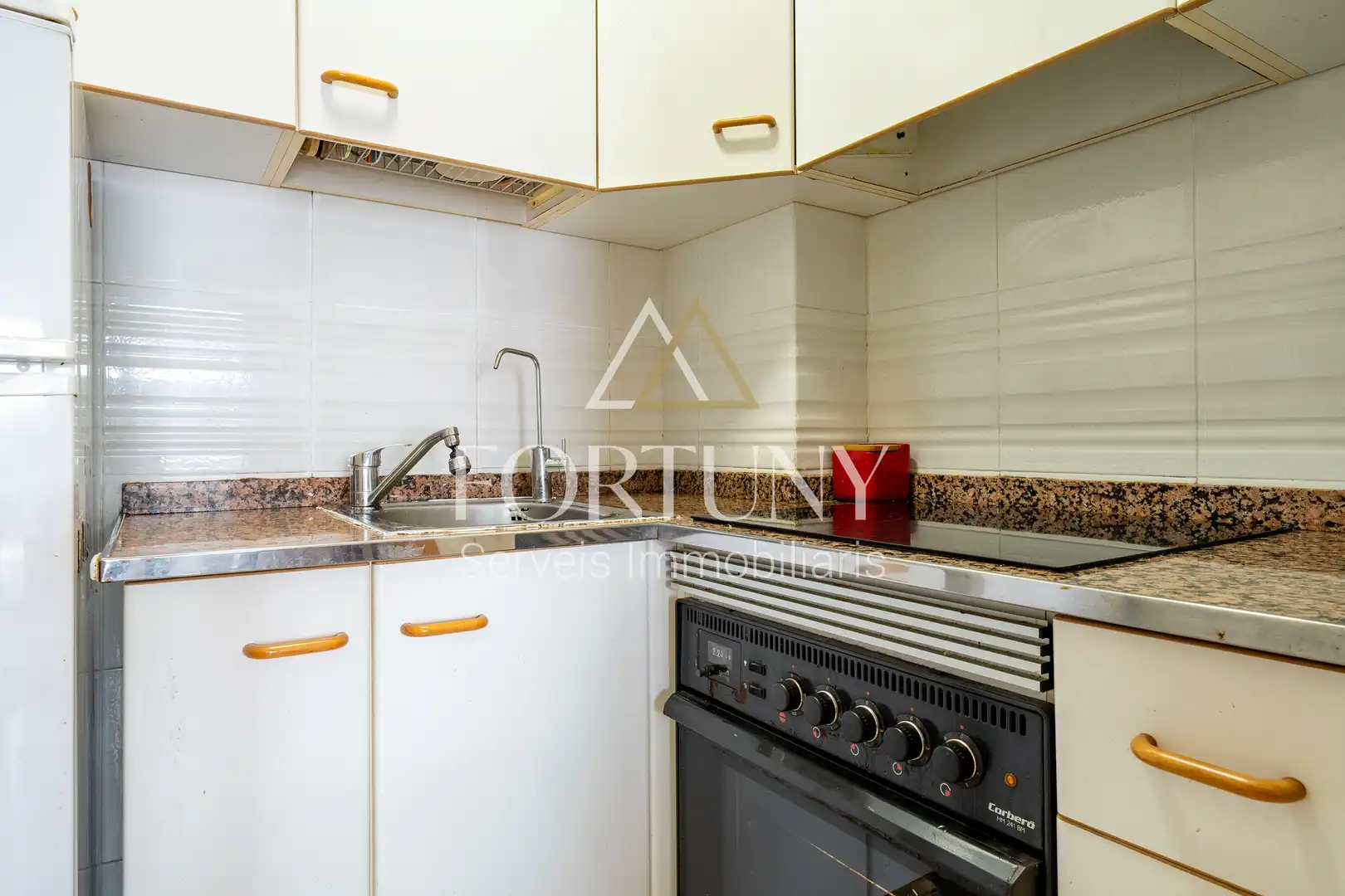 Kitchen of Flat for sale in Vinyols i els Arcs  with Air Conditioner, Swimming Pool and Balcony