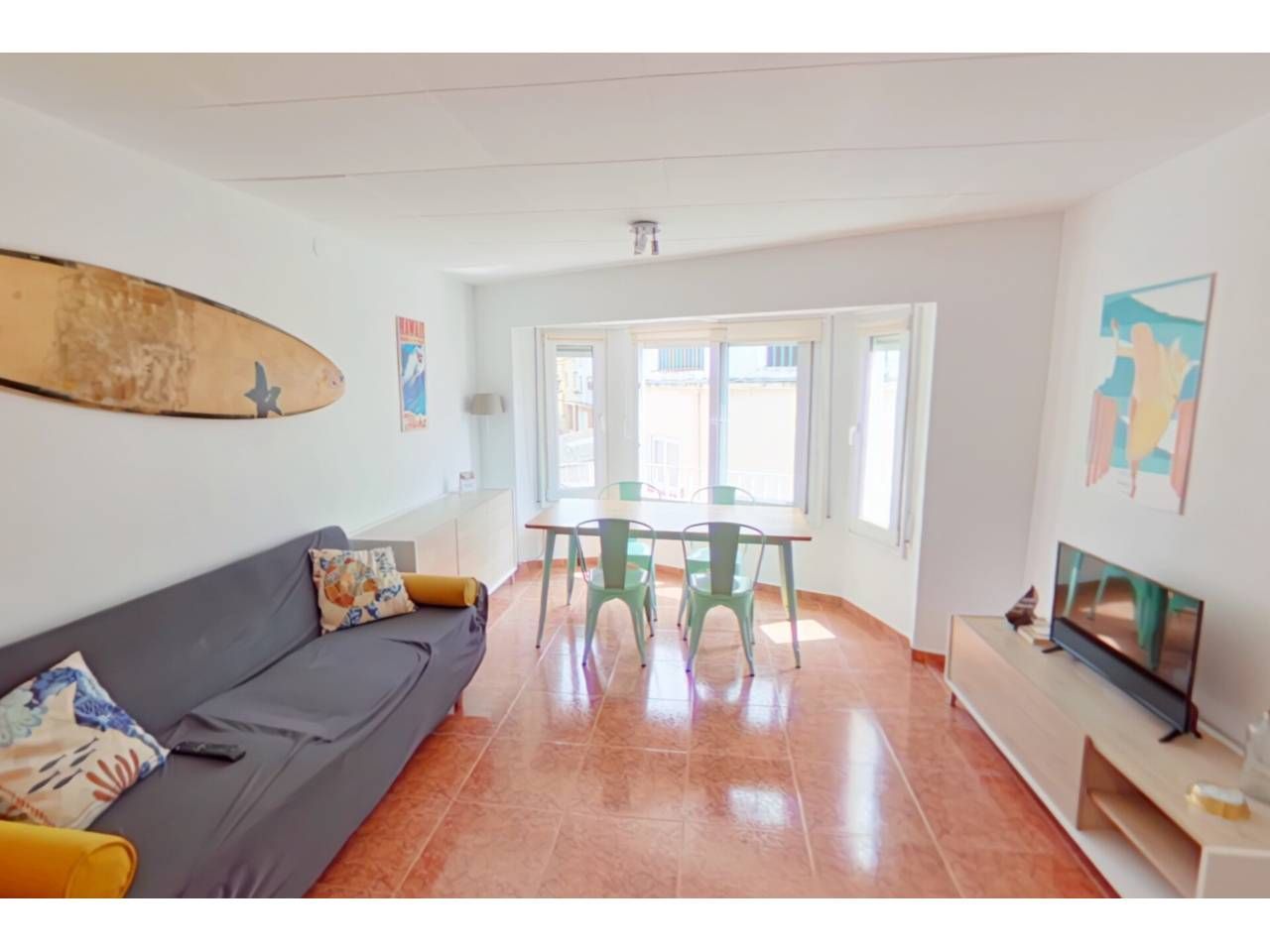 Sala d'estar de Pis en venda en Blanes