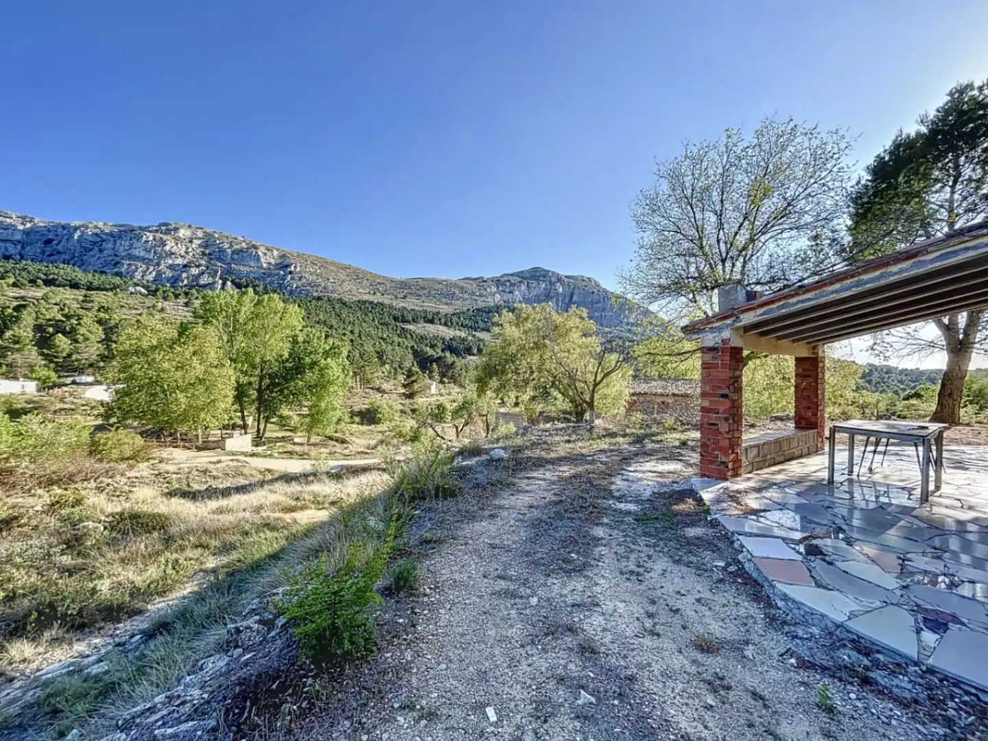Jardín de Finca rústica en venta en Confrides con Aire acondicionado y Jardín privado