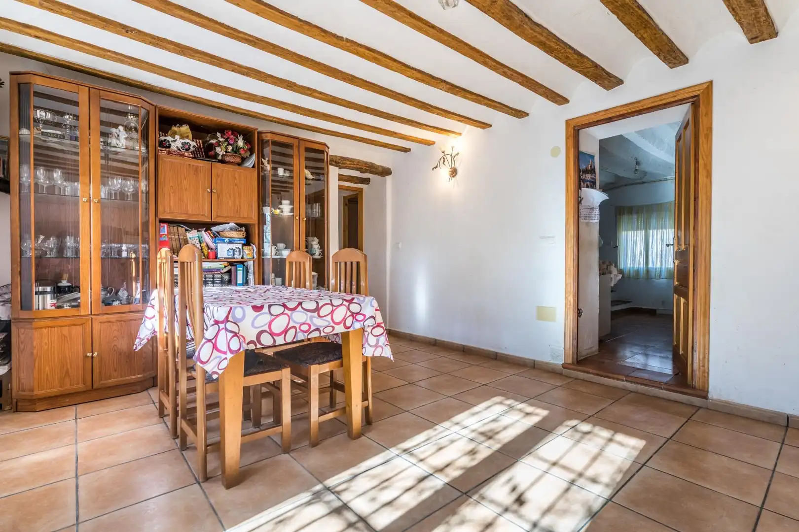 Comedor de Finca rústica en venta en Vélez-Rubio con Calefacción, Jardín privado y Trastero