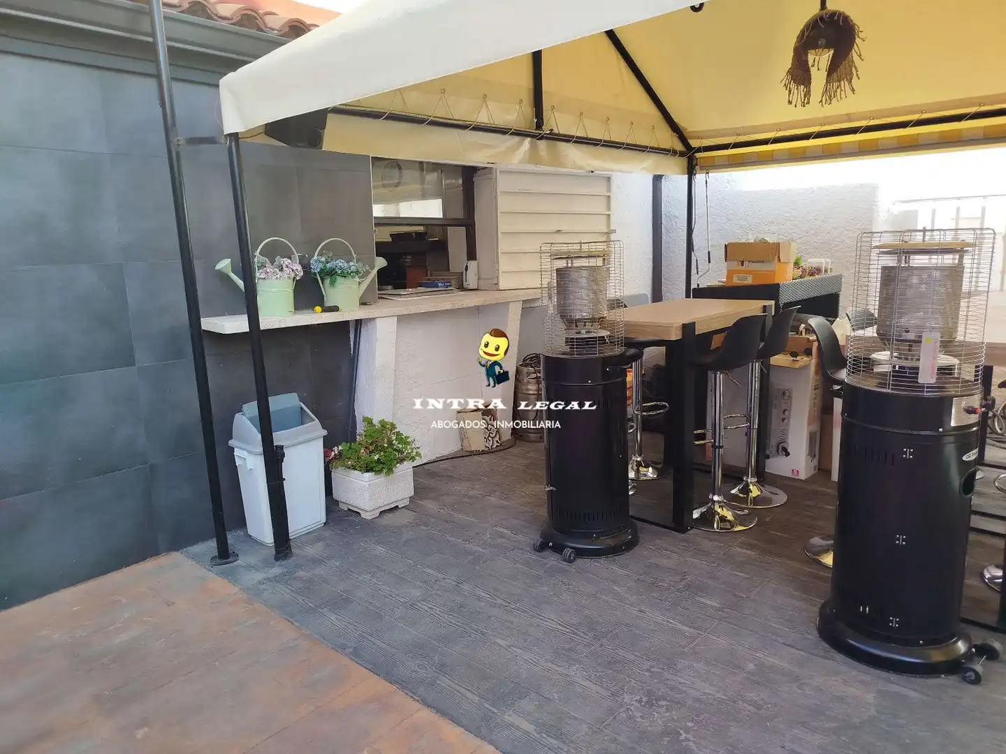 Terraza de Local en traspaso en Salamanca con Aire acondicionado, Terraza y Amueblado