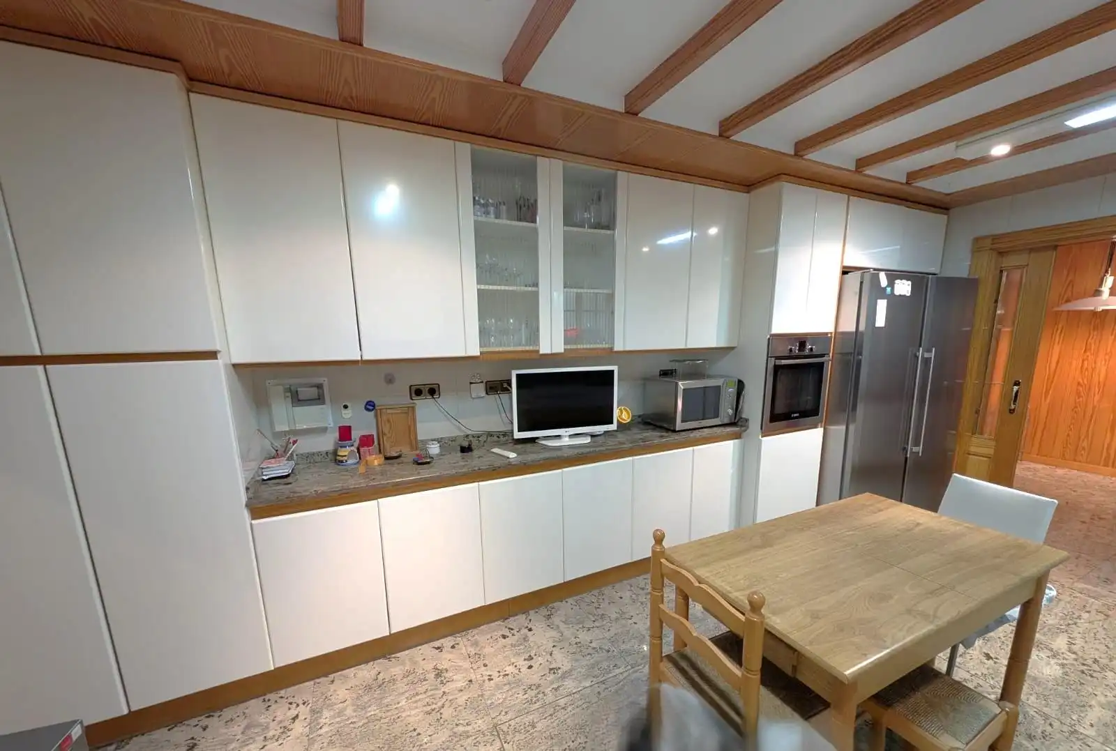 Kitchen of Flat for sale in Murcia  with Parquet flooring and Storage room