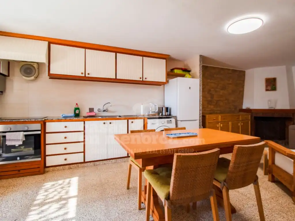 Cuina de Casa o xalet en venda en Es Mercadal amb Jardí privat i Piscina
