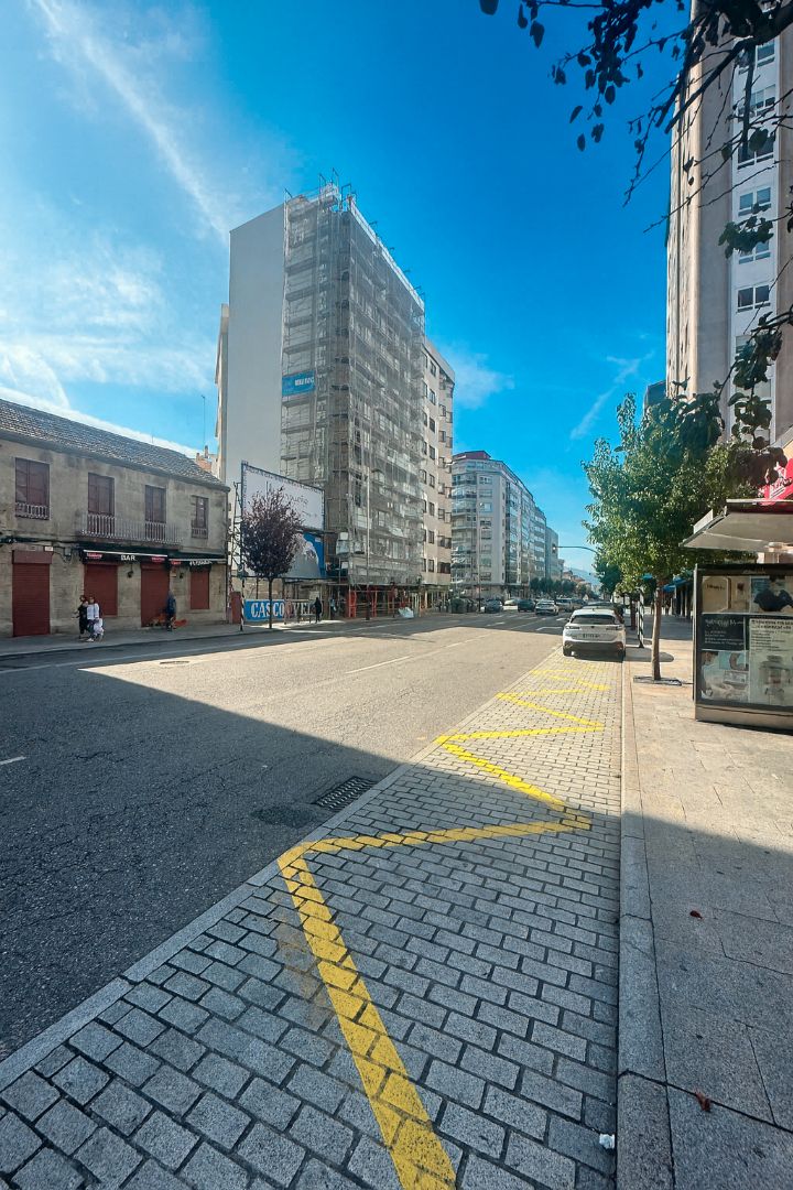 Exterior view of Flat for sale in Vigo   with Heating
