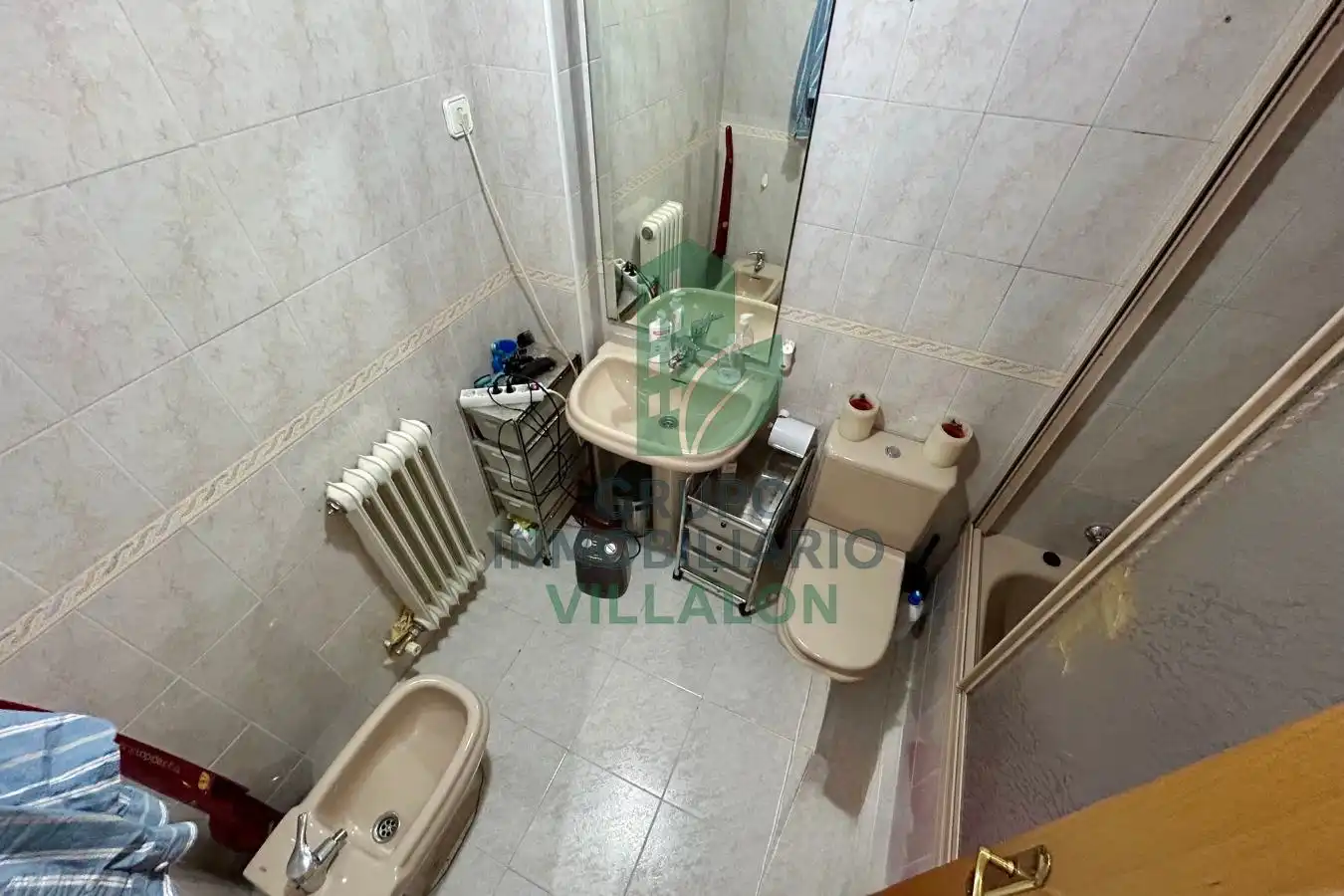 Badezimmer von Wohnung zum Verkauf in San Andrés del Rabanedo mit Heizung, Abstellraum und Möbliert
