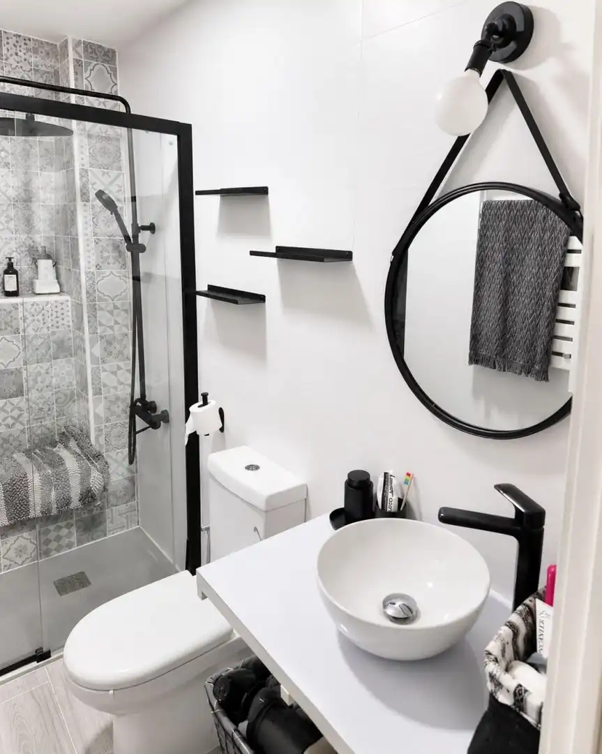 Baño de Apartamento en venta en Madrid con Calefacción