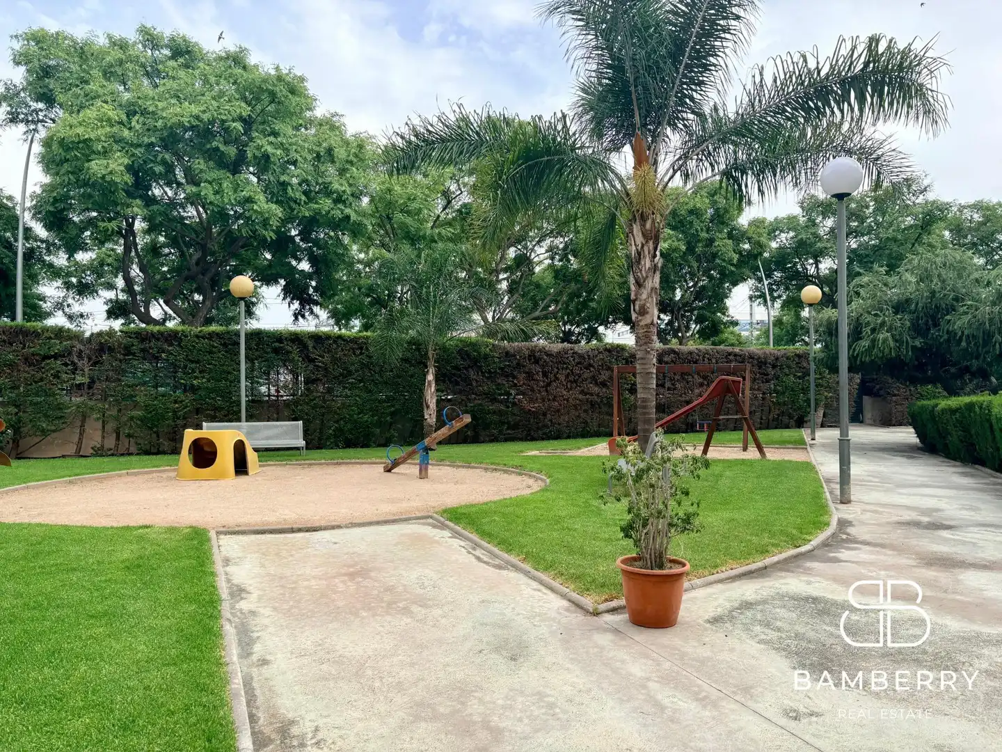Parking of Flat for sale in Castelldefels  with Parquet flooring and Community pool