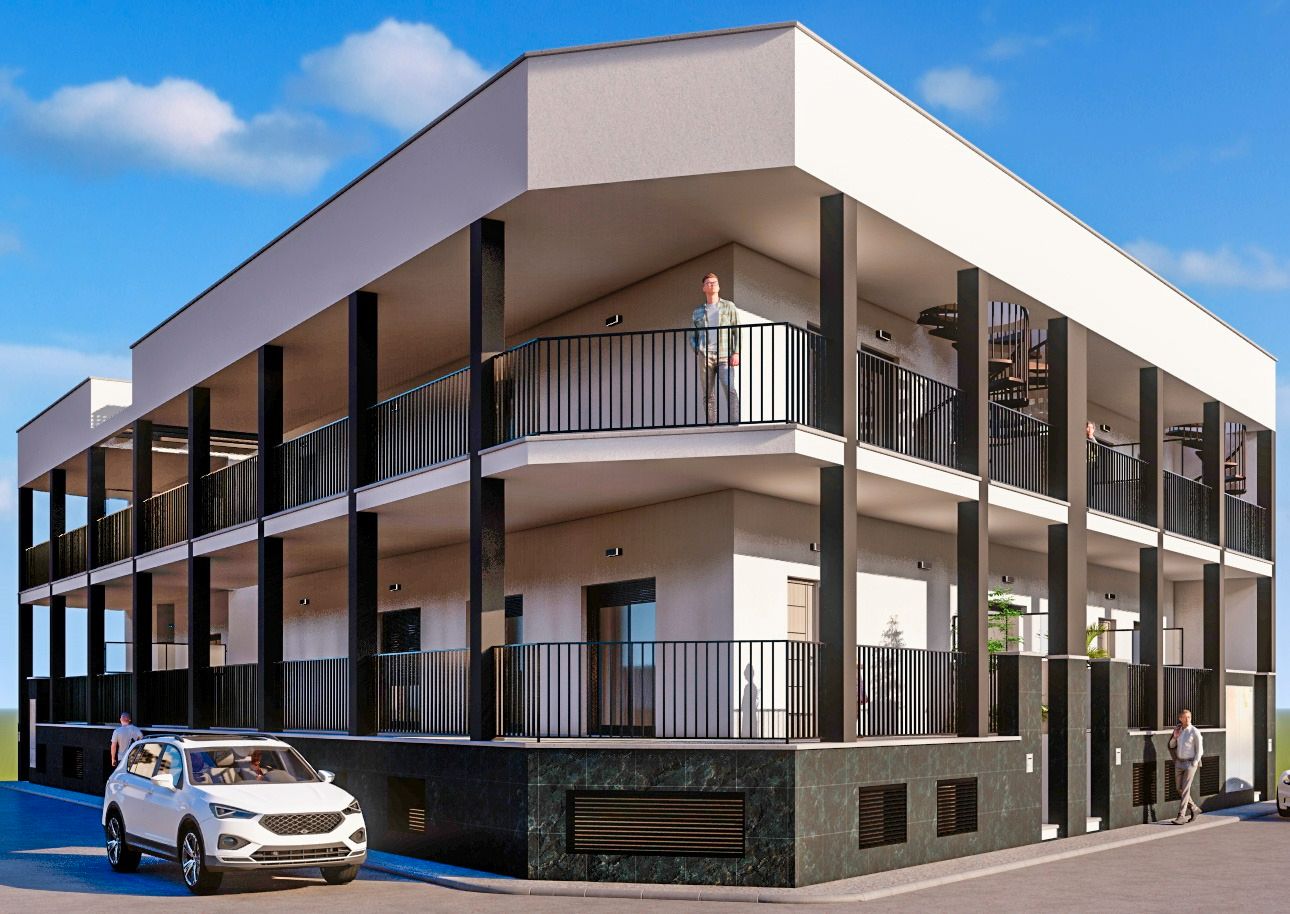Vista exterior de Casa adosada en venta en Ses Salines con Aire acondicionado, Terraza y Balcón