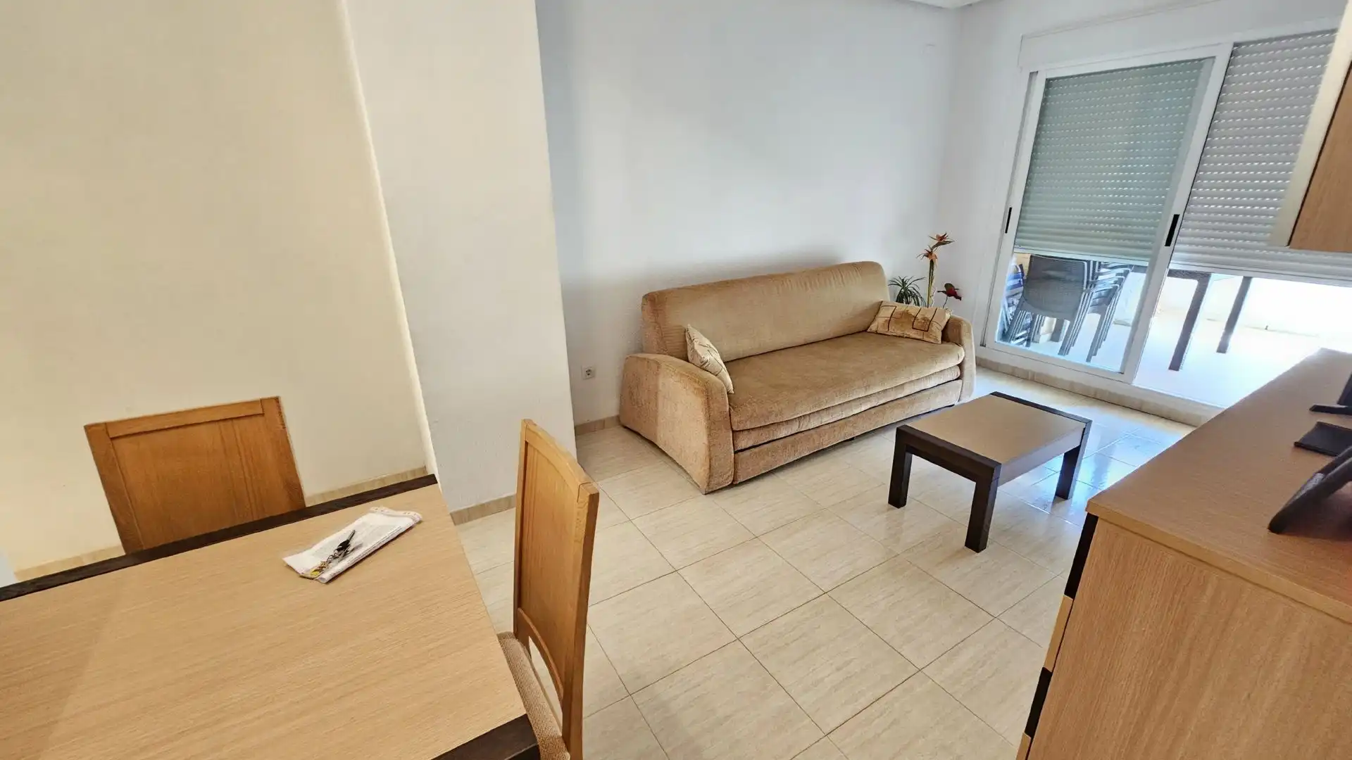 Sala d'estar de Apartament en venda en Oropesa del Mar / Orpesa amb Aire condicionat, Calefacció i Terrassa