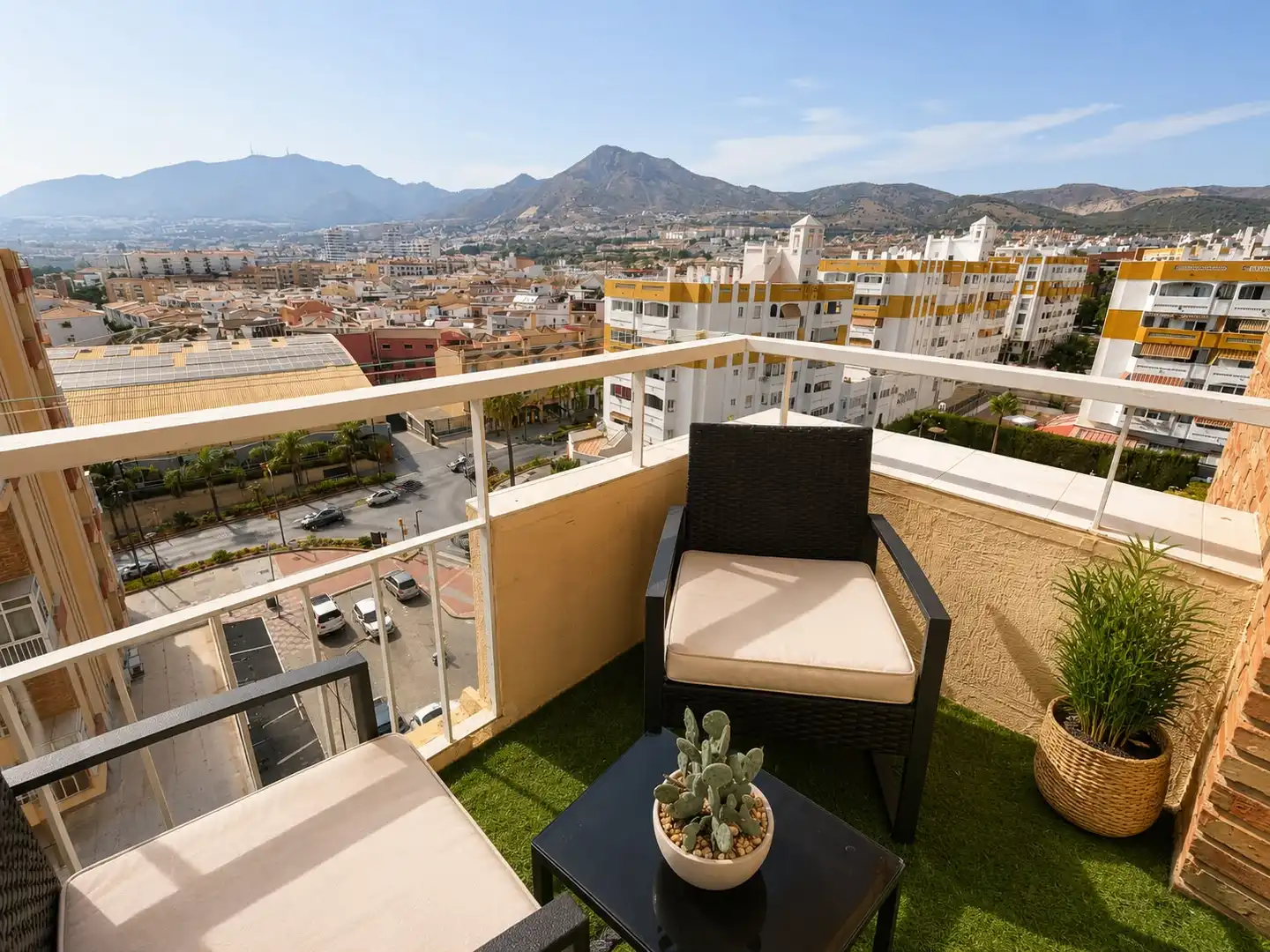 Balcony of Flat for sale in Benalmádena  with Terrace, Furnished and Washing machine