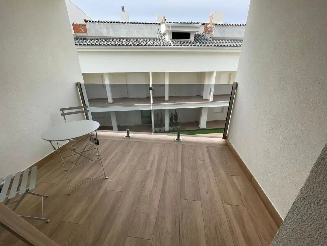 Terrasse von Wohnung zur Miete in Alcázar de San Juan mit Möbliert und Gemeinschaftspool