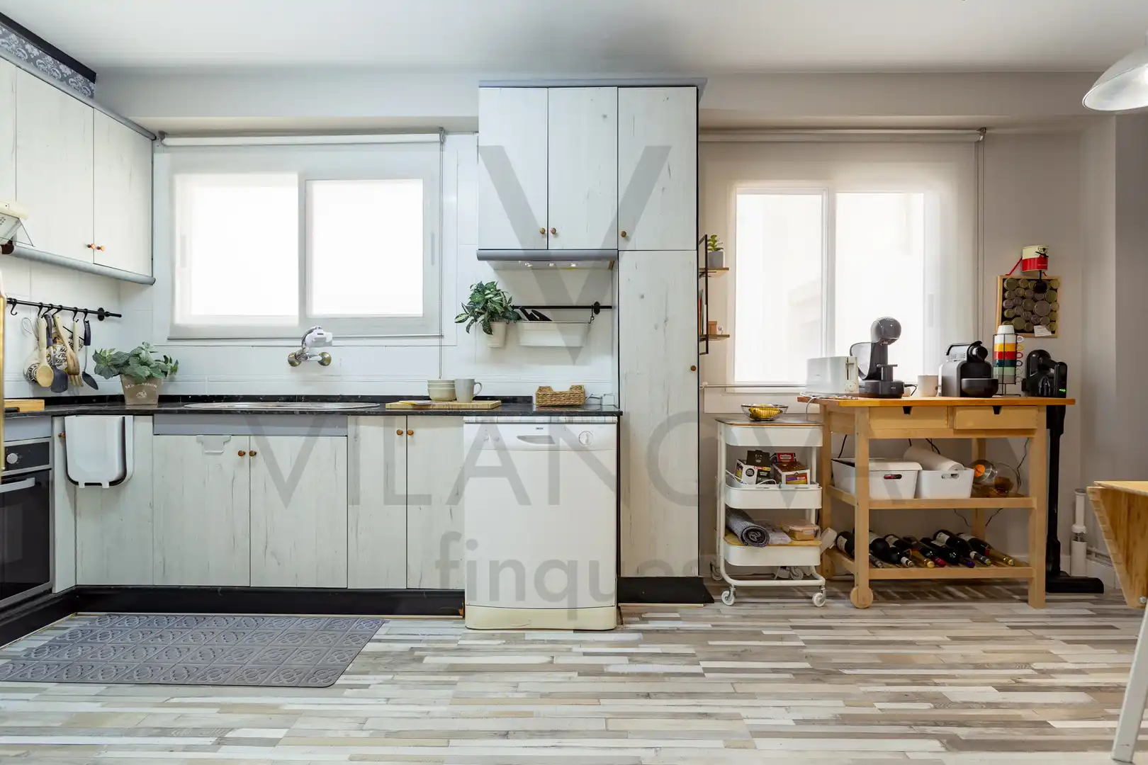 Küche von Wohnung zum Verkauf in Reus mit Klimaanlage, Heizung und Terrasse