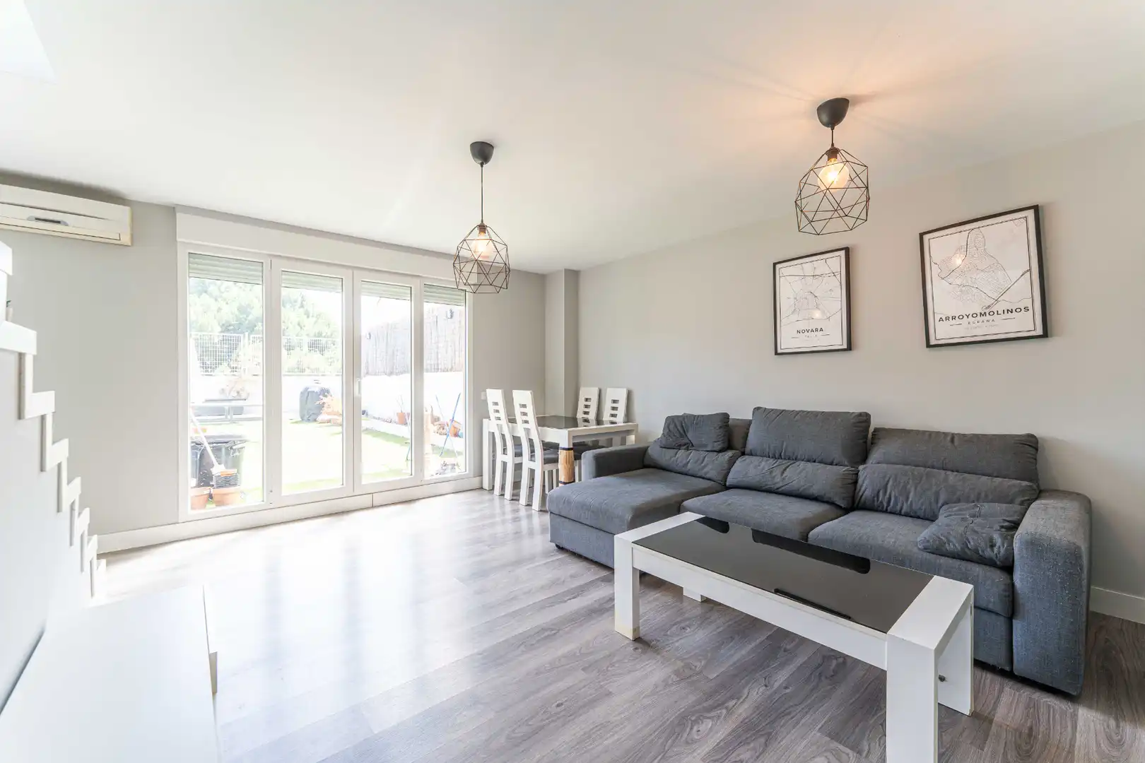 Living room of Flat for sale in Arroyomolinos (Madrid)  with Air Conditioner, Heating and Furnished