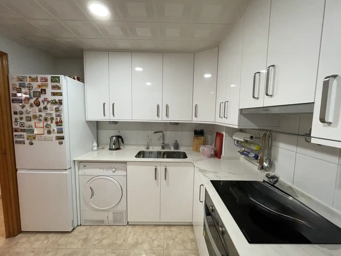 Küche von Wohnung zum Verkauf in Cambrils mit Klimaanlage, Heizung und Ofen