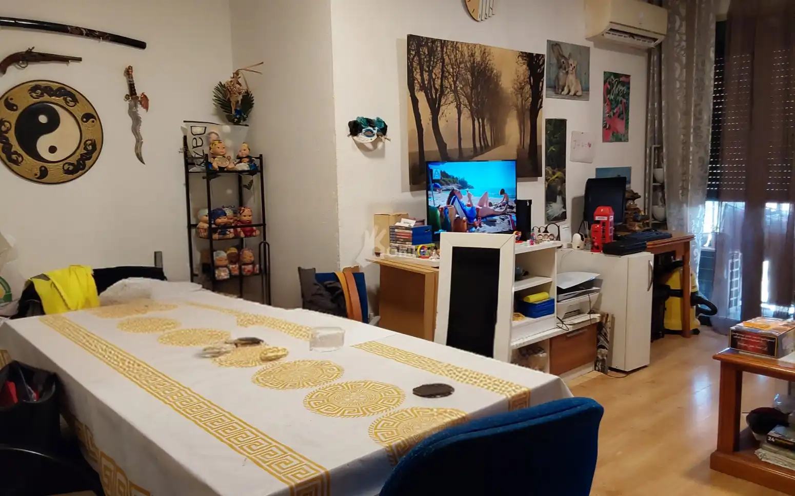 Esszimmer von Wohnung zum Verkauf in Arcicóllar mit Heizung, Privatgarten und Terrasse
