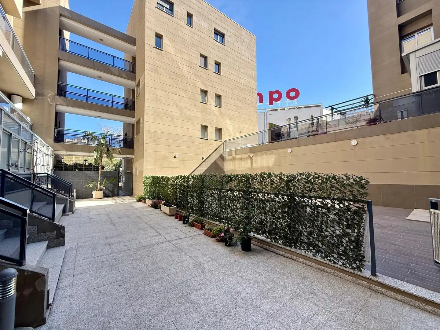 Exterior view of Duplexes for sale in Almería  with Air Conditioner, Terrace and Storage room