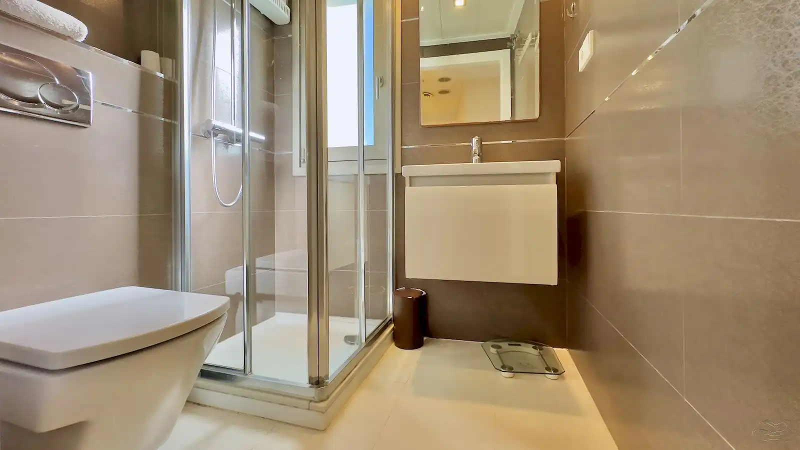 Bany de Apartament en venda en Jávea / Xàbia amb Aire condicionat, Calefacció i Jardí privat