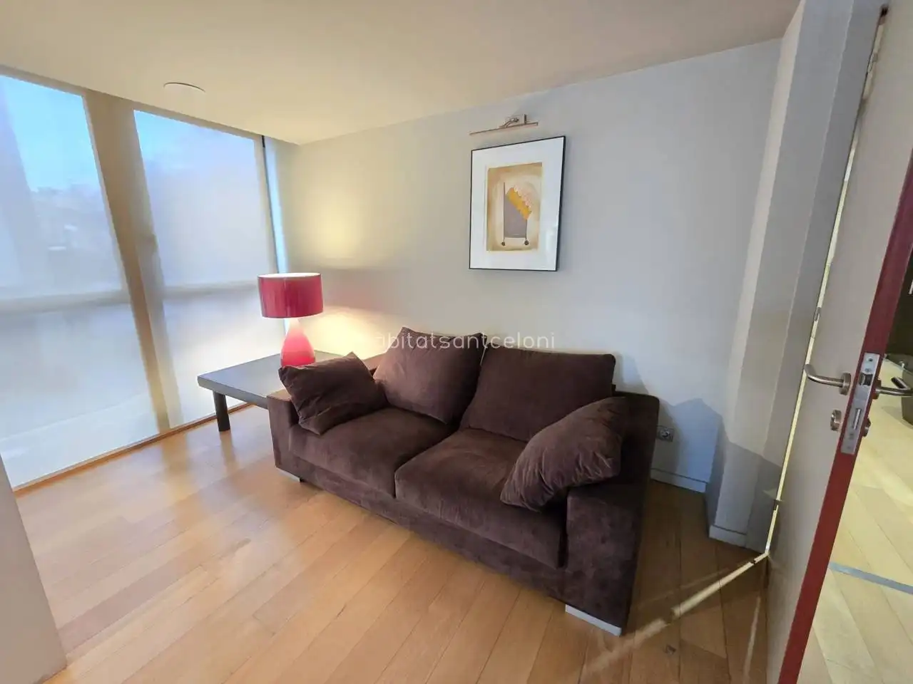 Sala d'estar de Pis en venda en Granollers amb Aire condicionat, Calefacció i Parquet