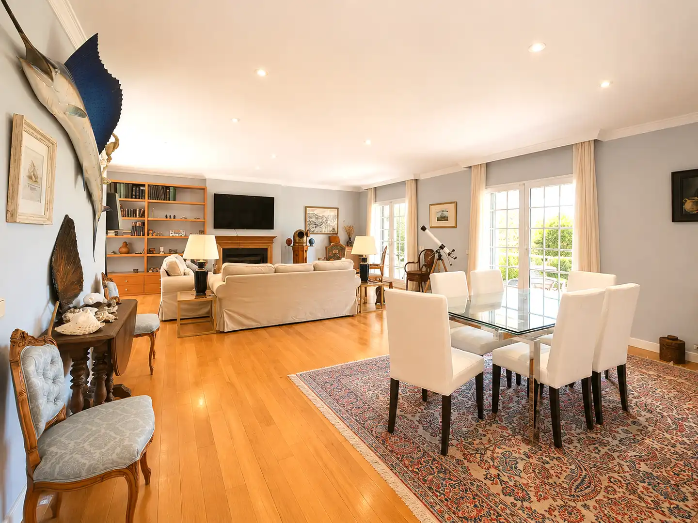 Sala de estar de Casa o chalet de alquiler con opción a compra en Ciudalcampo con Aire acondicionado, Calefacción y Jardín privado