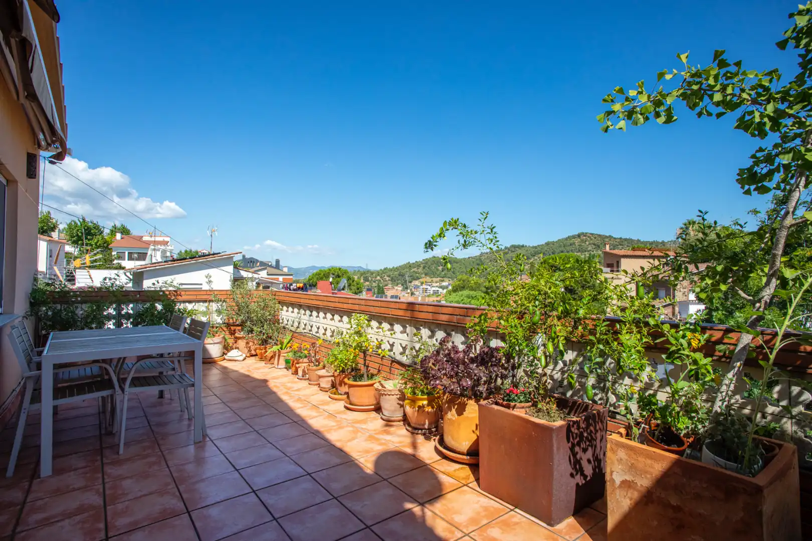 Terraza de Casa o chalet en venta en Sant Just Desvern con Aire acondicionado, Calefacción y Jardín privado