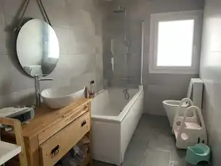 Badezimmer von Haus oder Chalet zum Verkauf in Borriol mit Möbliert