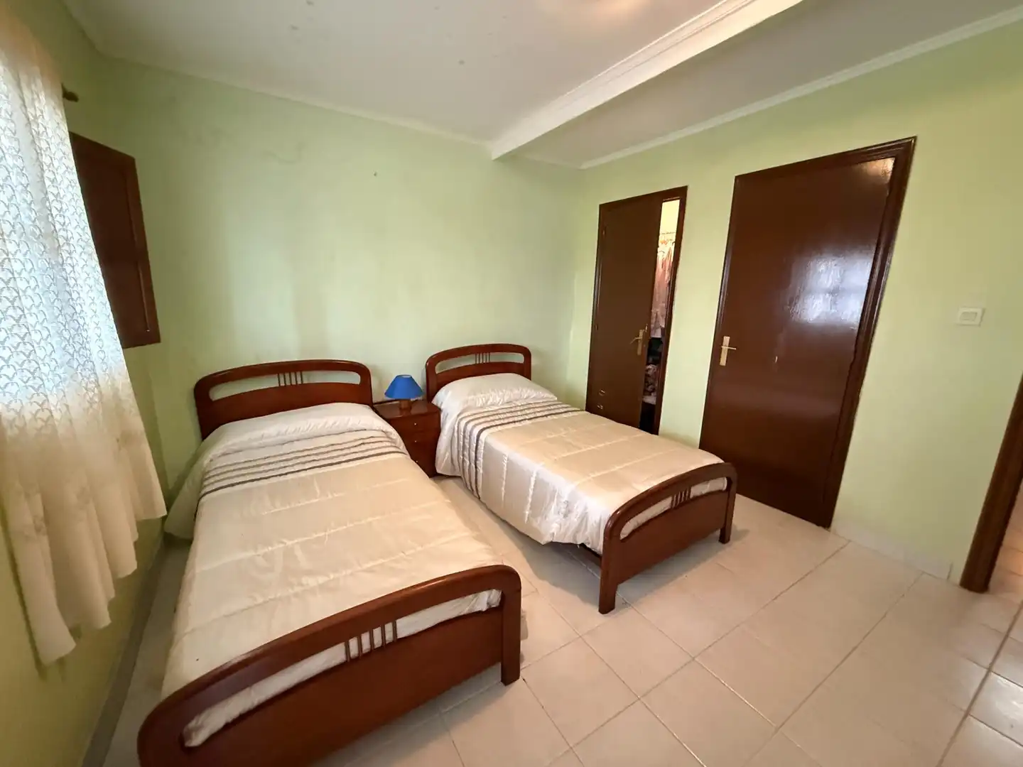 Schlafzimmer von Einfamilien-Reihenhaus zum Verkauf in Rasines mit Privatgarten, Terrasse und Abstellraum