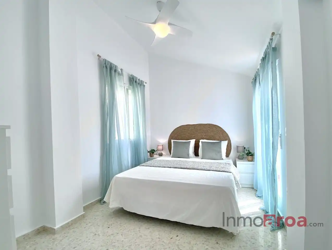 Schlafzimmer von Maisonette zum Verkauf in Puçol mit Klimaanlage, Heizung und Terrasse