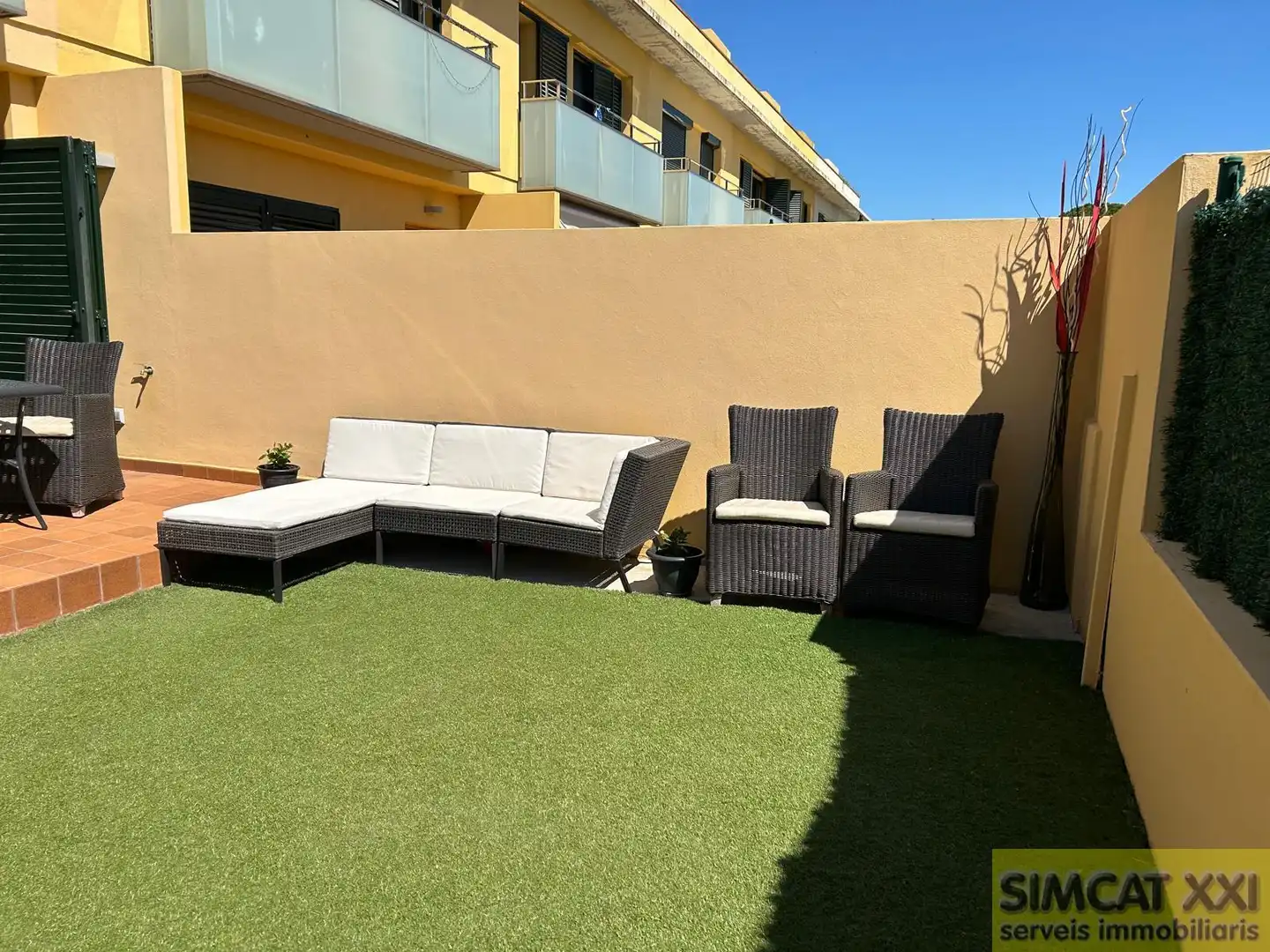 Terraza de Casa adosada en venta en Navata con Aire acondicionado, Calefacción y Parquet