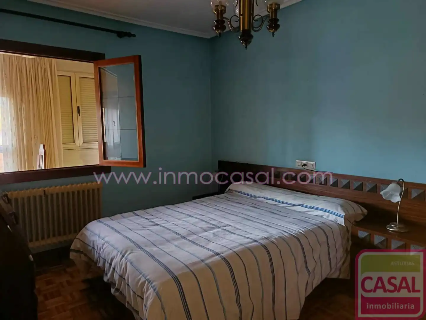 Bedroom of Flat for sale in Langreo  with Heating, Storage room and Furnished