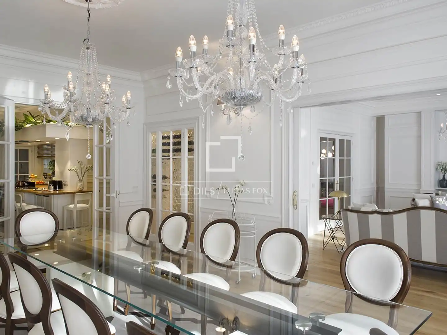 Dining room of Attic for sale in Barcelona  with Air Conditioner, Heating and Parquet flooring