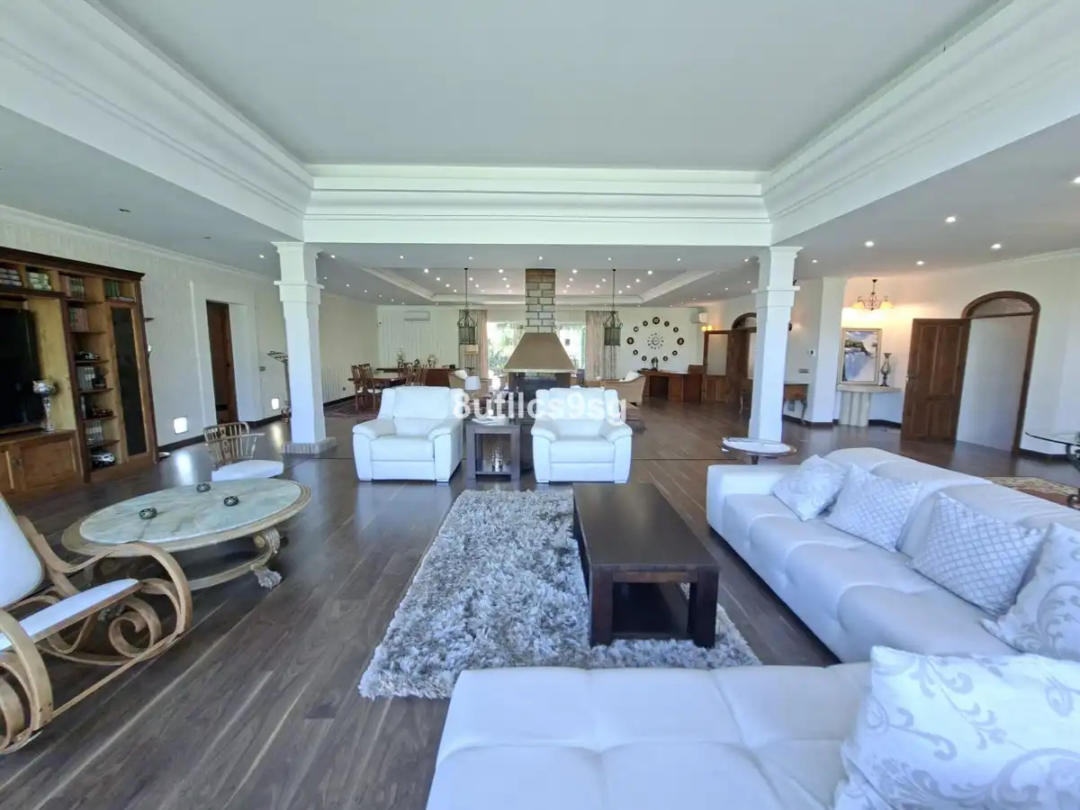 Wohnzimmer von Country house zum Verkauf in Istán, Málaga