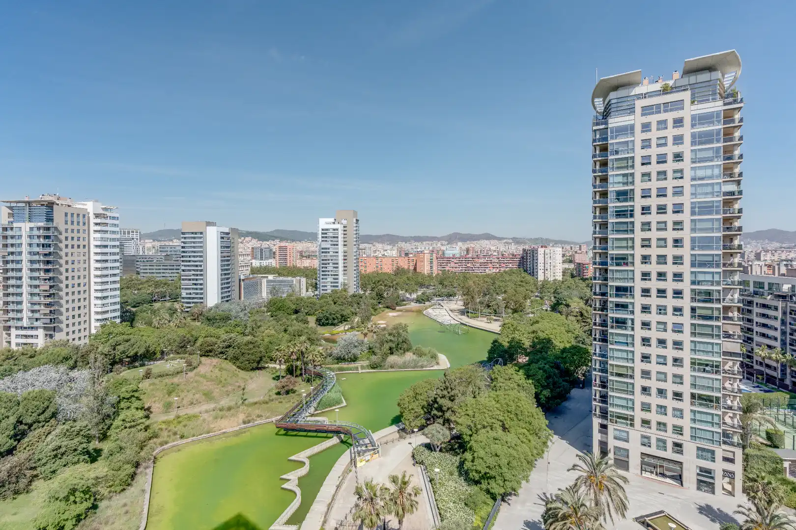 Exterior view of Flat for sale in Barcelona  with Air Conditioner, Heating and Parquet flooring
