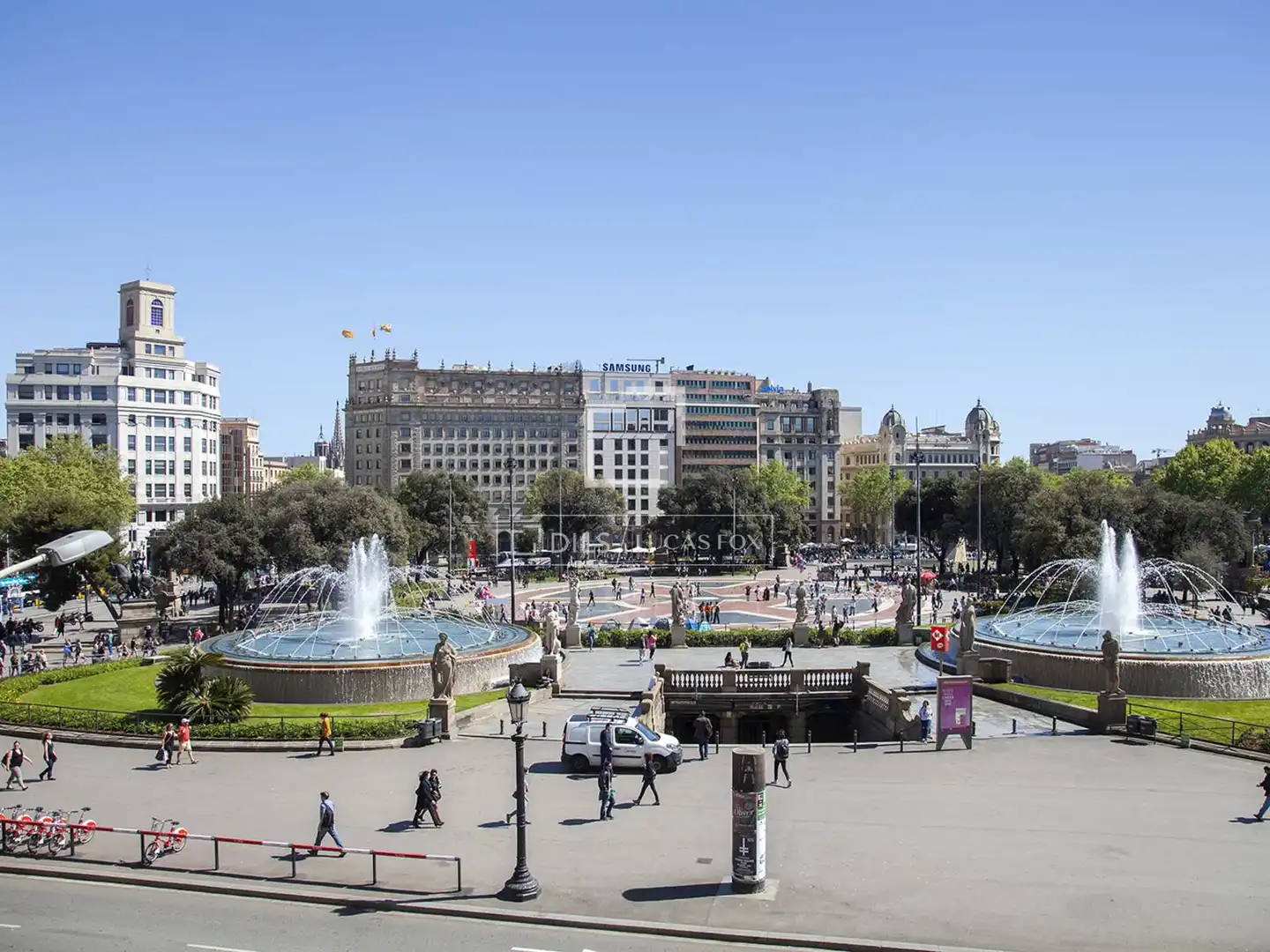 Exterior view of Flat for rent in Barcelona  with Air Conditioner, Heating and Parquet flooring