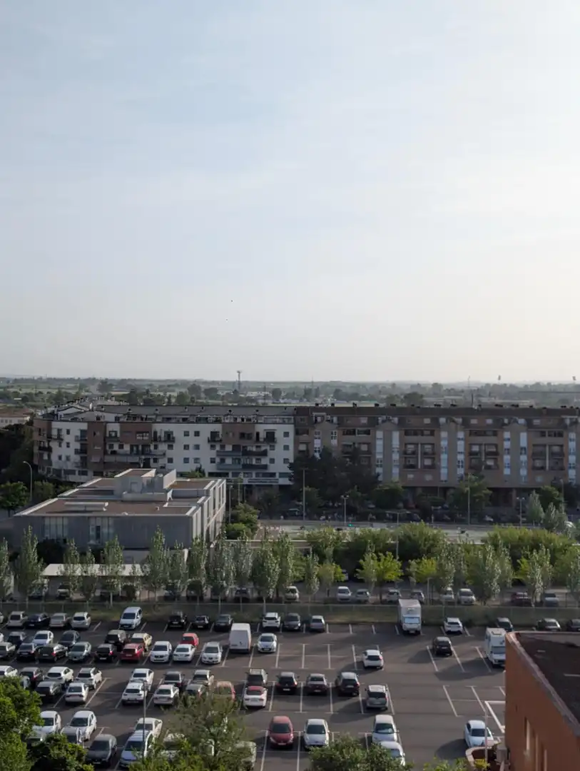 Vista exterior de Ático de alquiler en Badajoz con Terraza