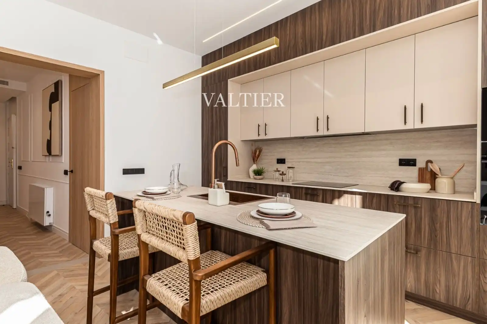 Kitchen of Attic for sale in Madrid  with Air Conditioner, Terrace and Furnished