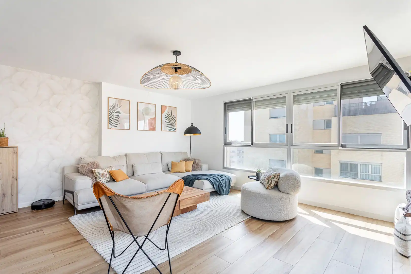Sala de estar de Ático en venta en Valencia con Aire acondicionado, Calefacción y Jardín privado