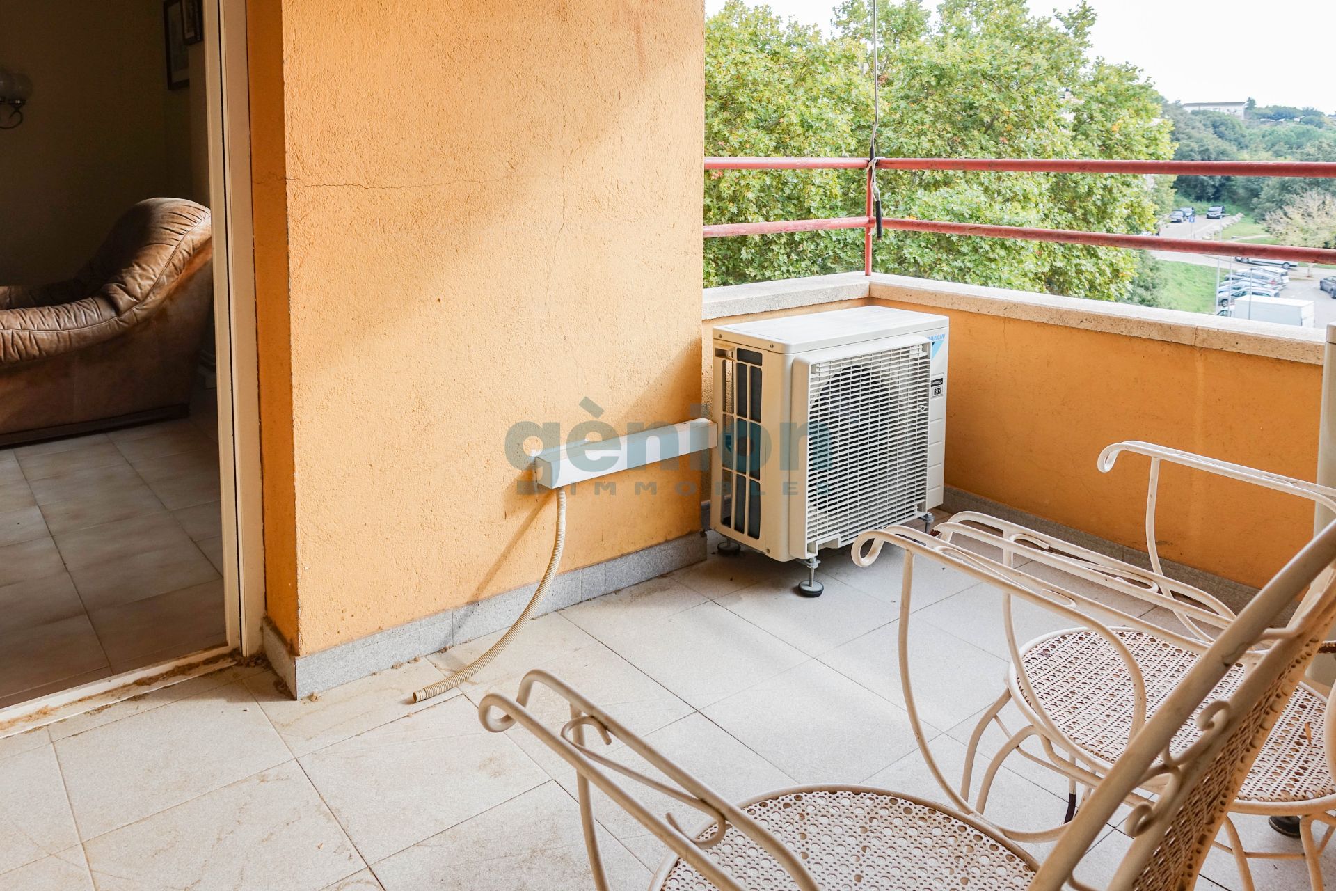Balcony of Flat for sale in Girona Capital  with Air Conditioner, Heating and Terrace