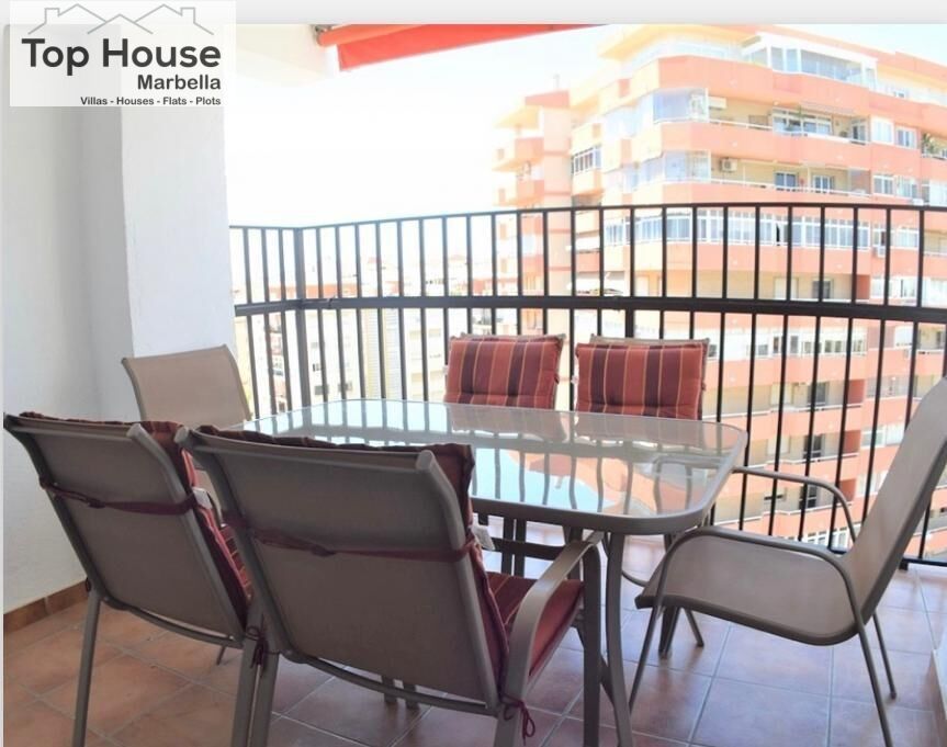 Terrassa de Apartament de lloguer en Fuengirola amb Aire condicionat, Terrassa i Piscina comunitària