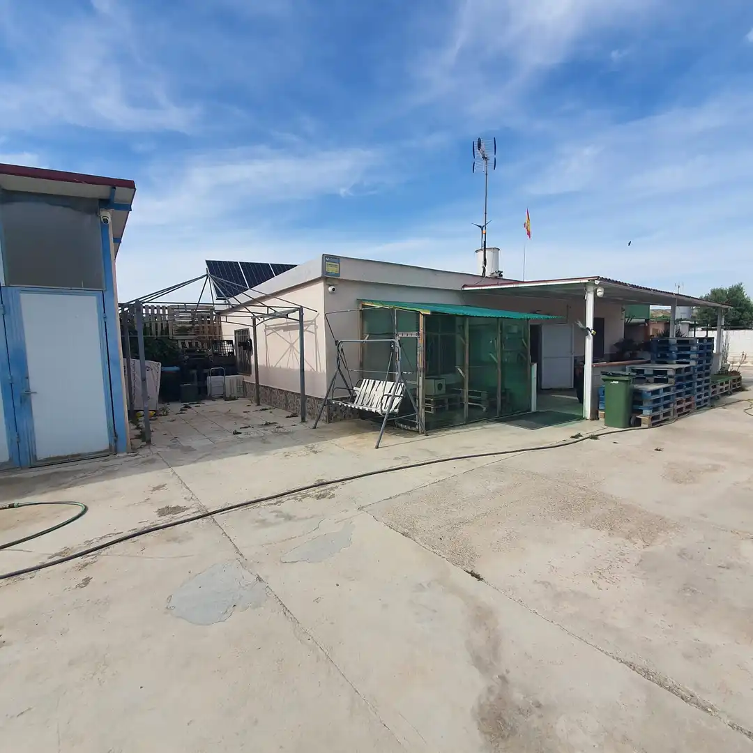 Terraza de Finca rústica en venta en Osera de Ebro con Calefacción, Terraza y Amueblado