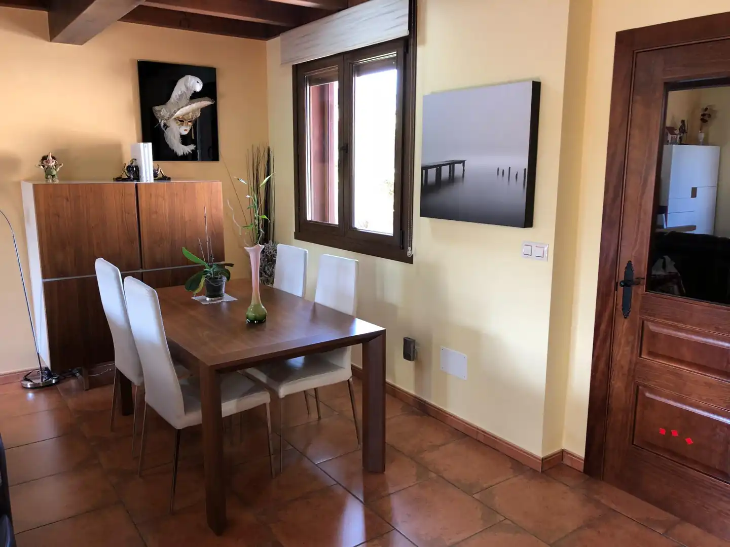 Dining room of Houses for sale in Grijota  with Heating and Private garden