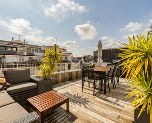 Terrace of Attic for sale in  Barcelona Capital  with Air Conditioner, Terrace and Furnished