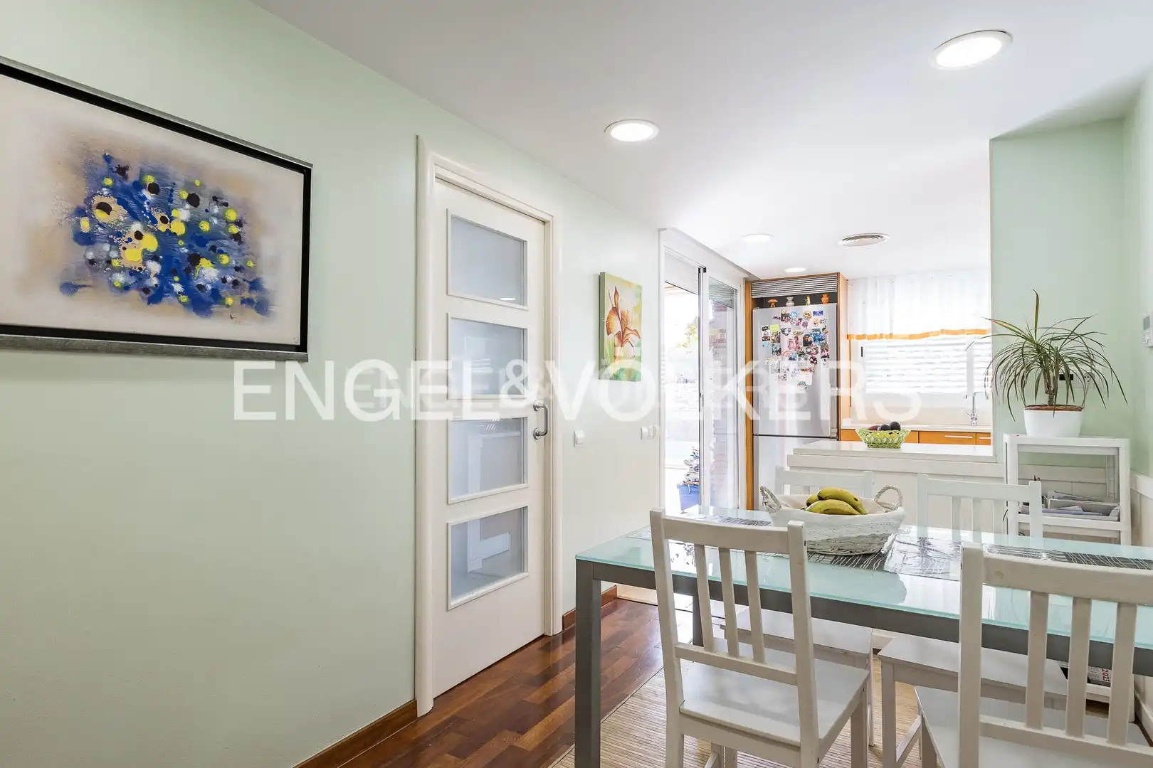 Dining room of Houses for sale in Sant Boi de Llobregat  with Air Conditioner, Heating and Private garden