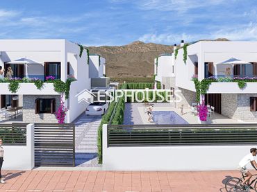 Maison mitoyenne avec balcon à vendre à San Juan de los Terreros