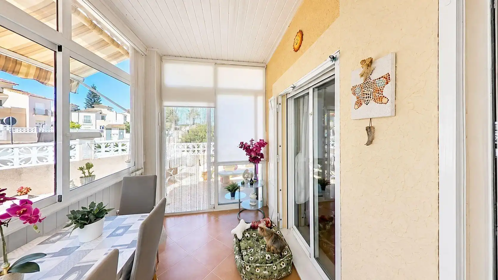 Terraza de Dúplex en venta en Algorfa con Aire acondicionado, Calefacción y Jardín privado