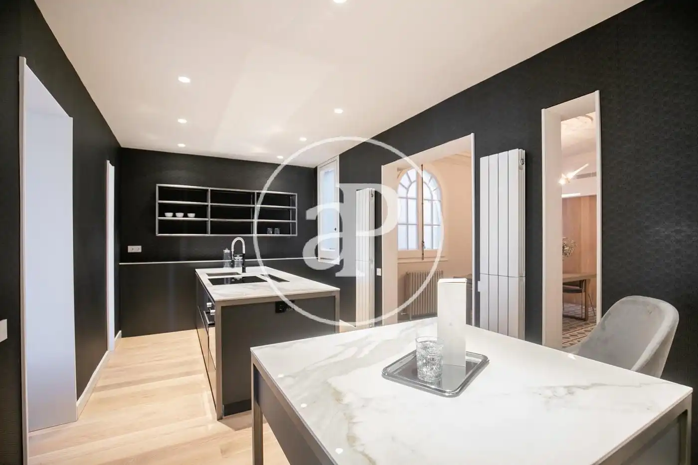 Cocina de Piso en venta en Barcelona con Aire acondicionado, Calefacción y Amueblado