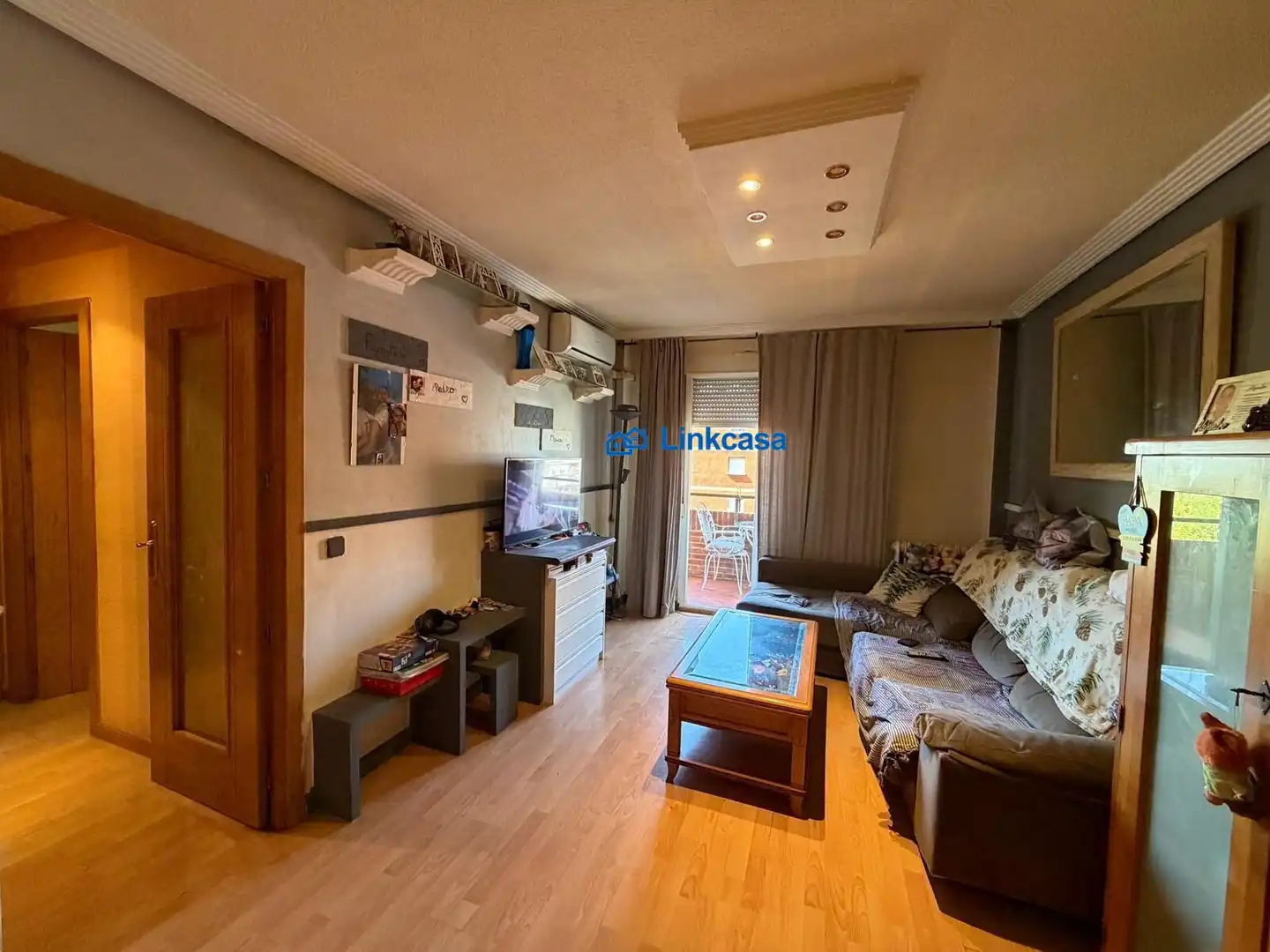 Living room of Flat for sale in Móstoles  with Air Conditioner, Heating and Terrace