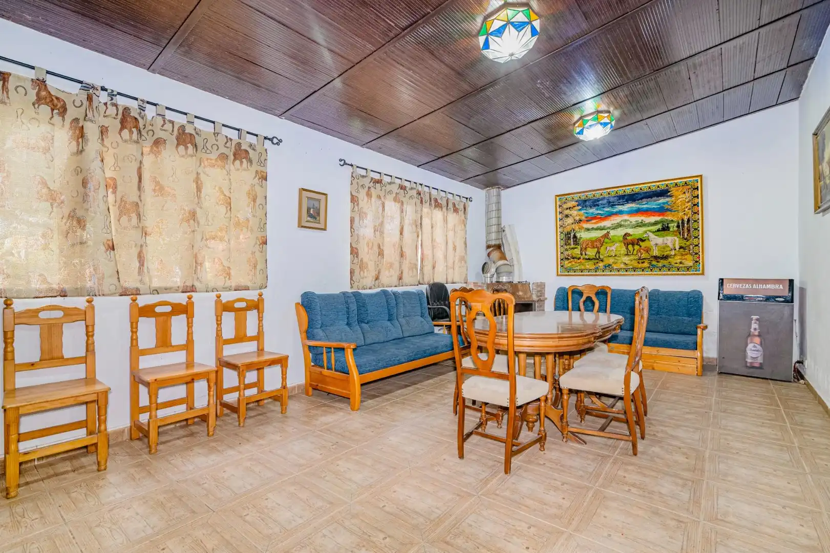 Sala de estar de Finca rústica en venta en La Zubia