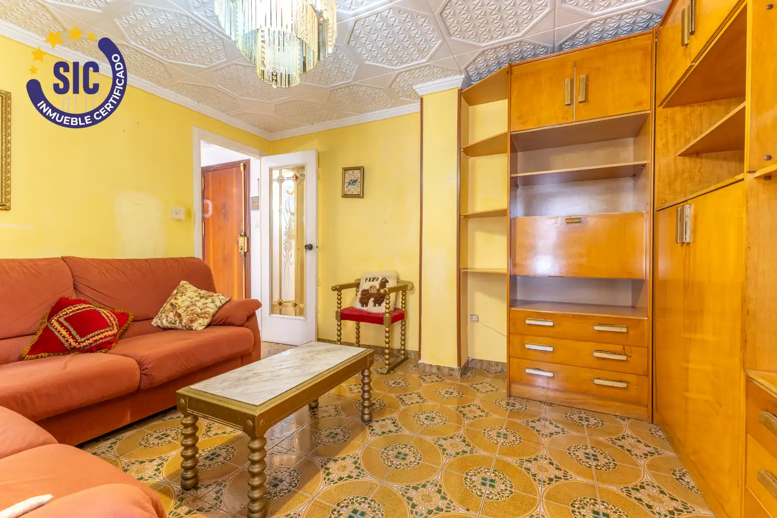Wohnzimmer von Wohnung zum Verkauf in Sagunto / Sagunt mit Balkon