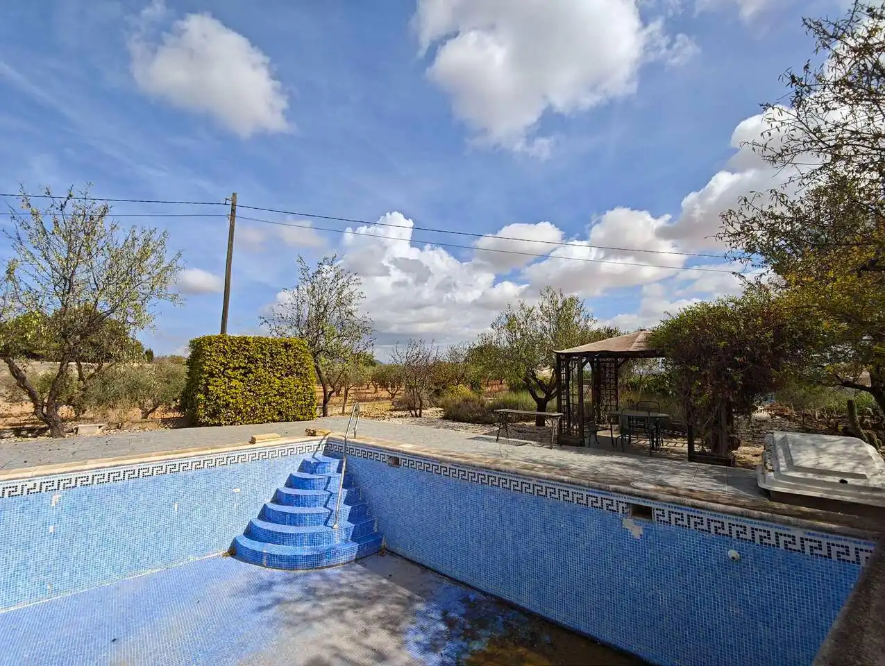 Piscina de Finca rústica en venta en Yecla con Aire acondicionado, Calefacción y Jardín privado